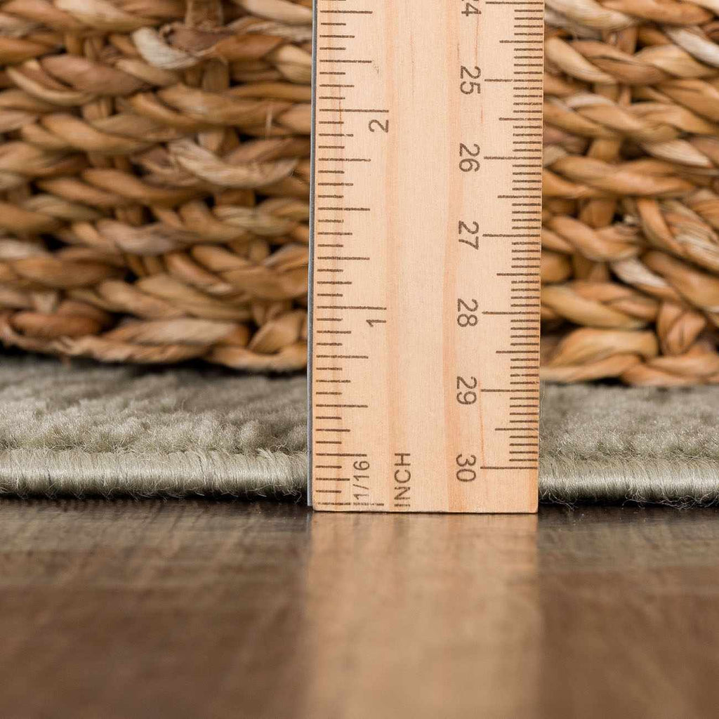 Leanna Green Washable Area Rug