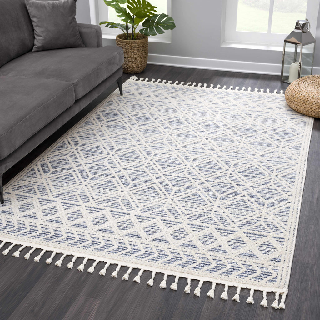 Magnolia Blue 2302 Area Rug - Clearance