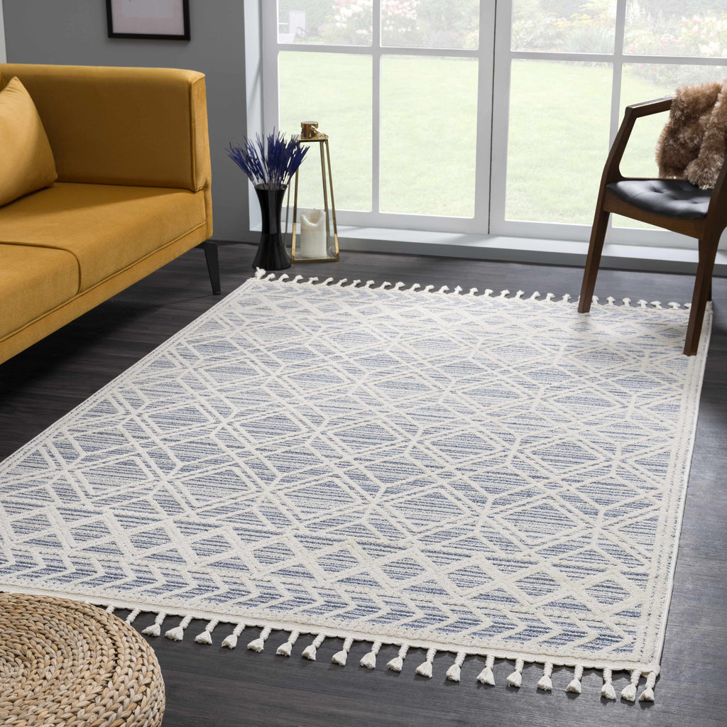 Magnolia Blue 2302 Area Rug - Clearance