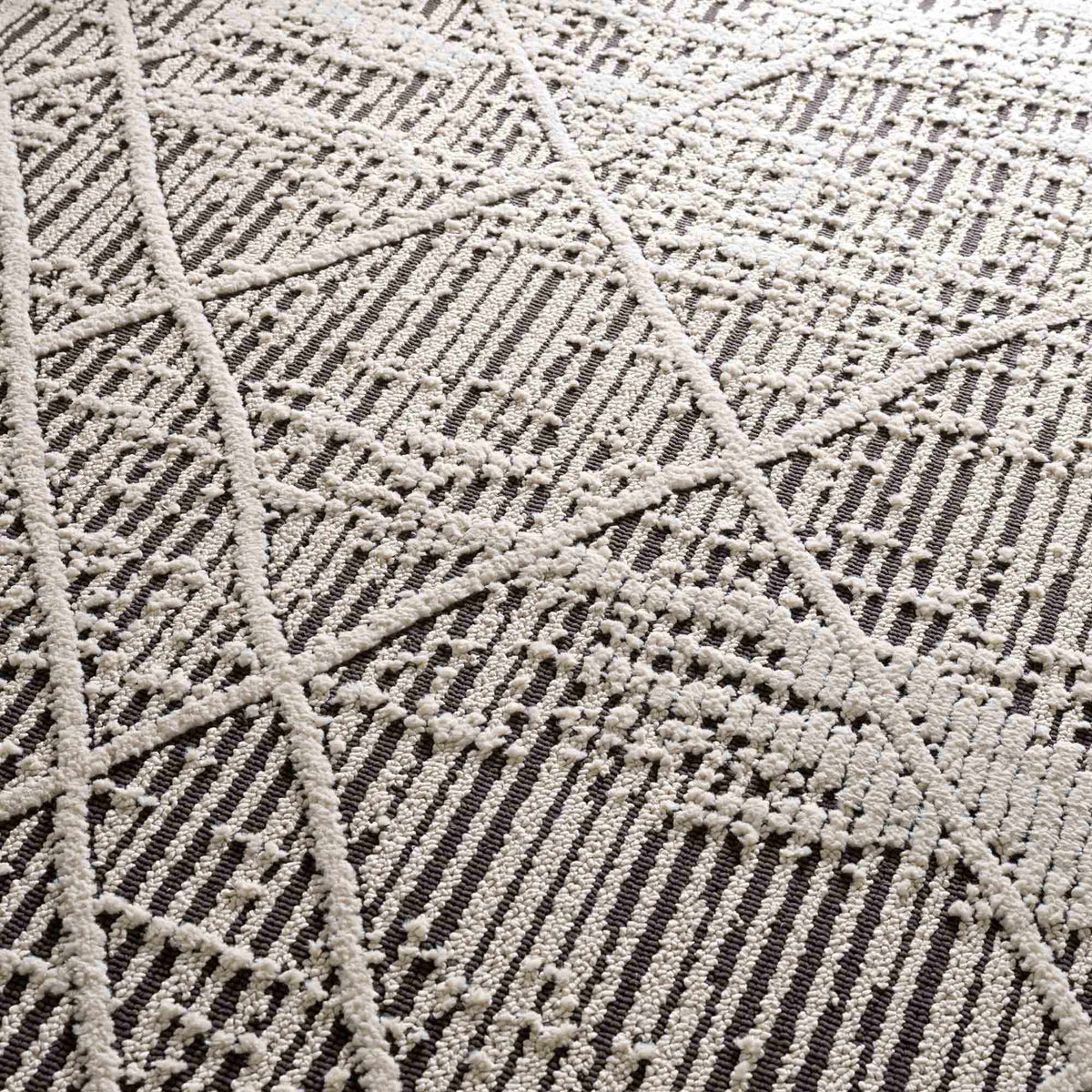 Umay Textured Beige Rug - Clearance