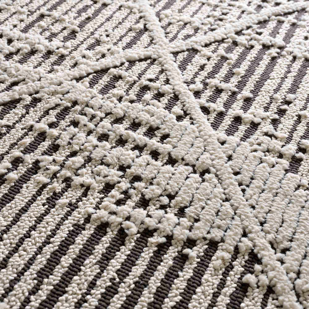 Umay Textured Beige Rug - Clearance