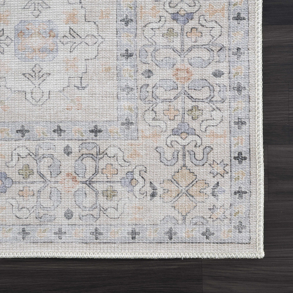Beige Beckett Washable Rug