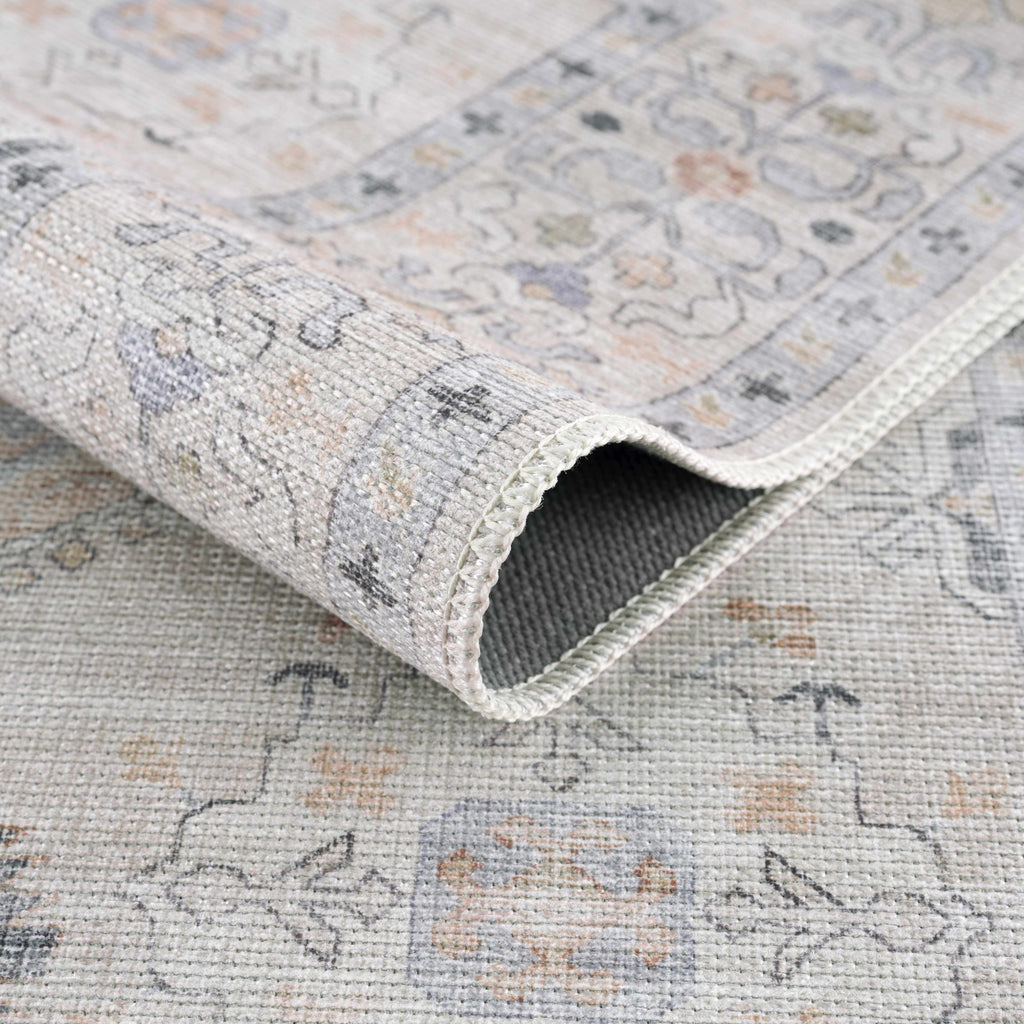 Beige Beckett Washable Rug