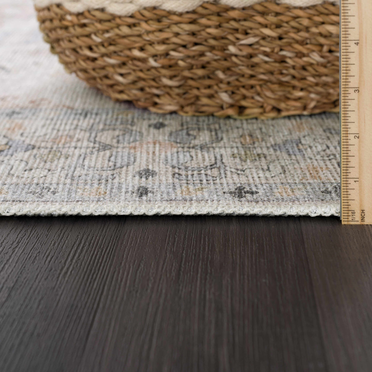 Beige Beckett Washable Rug