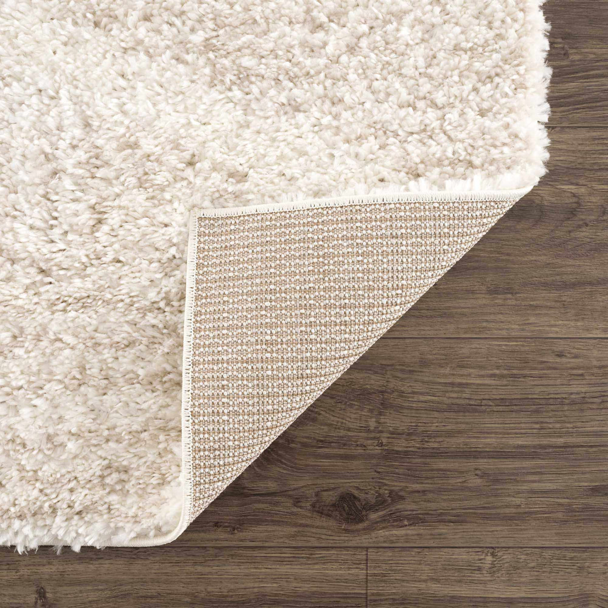 Hauteloom Trunding Plush Rug - Light Beige