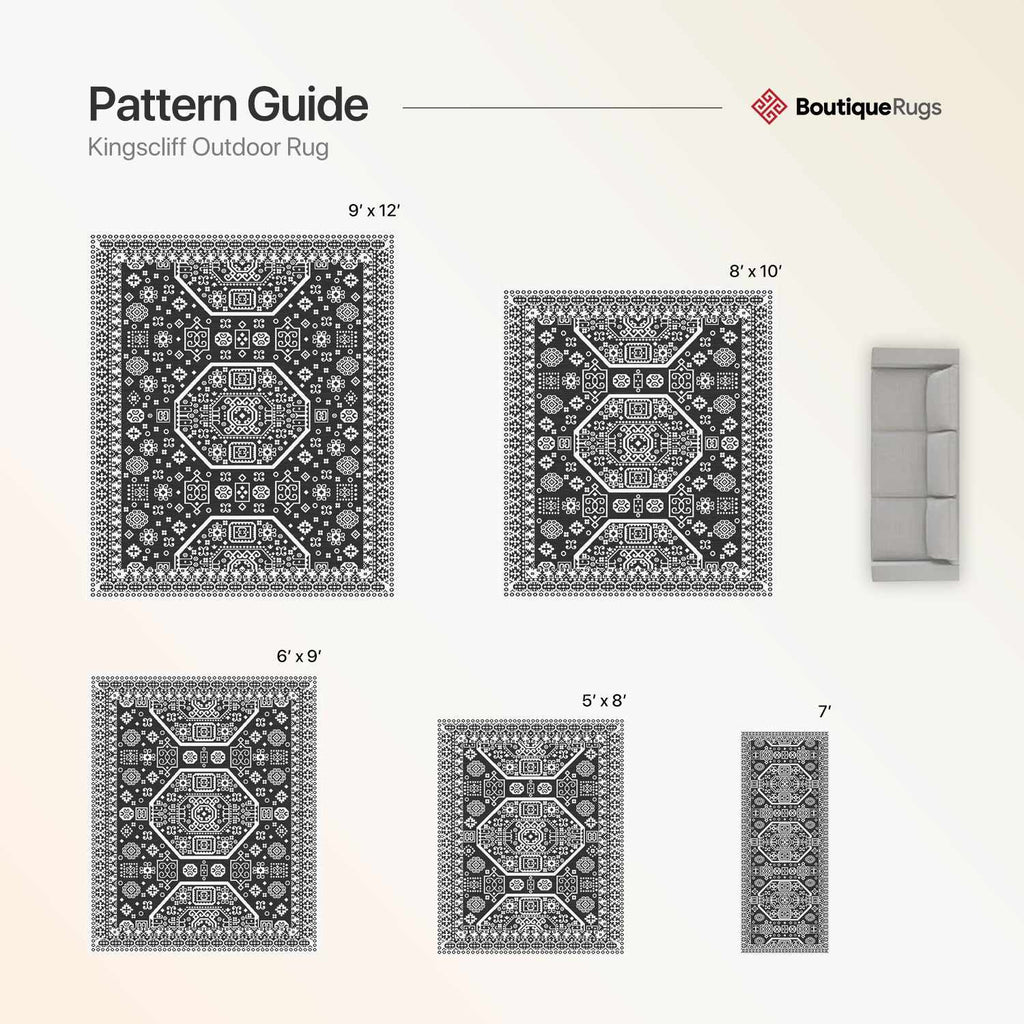 Kingscliff Nordic Outdoor Rug - Clearance