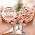 A Big Hug For My Sister - Personalize Compact Mirror