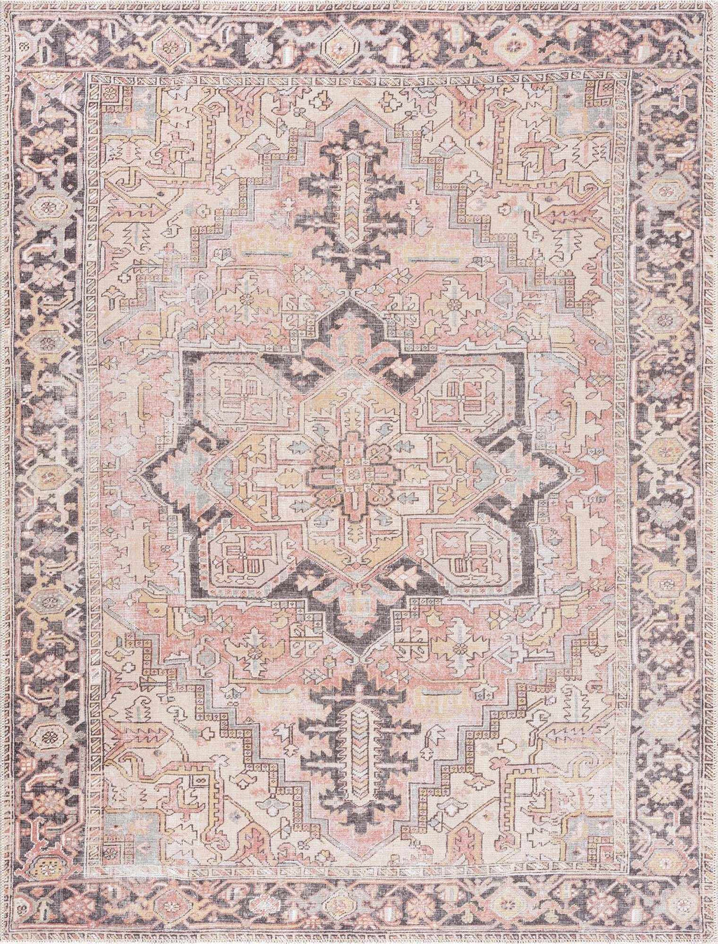 Nadia Dust Pink Area Rug - Clearance