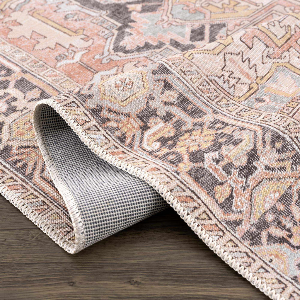 Nadia Dust Pink Area Rug - Clearance