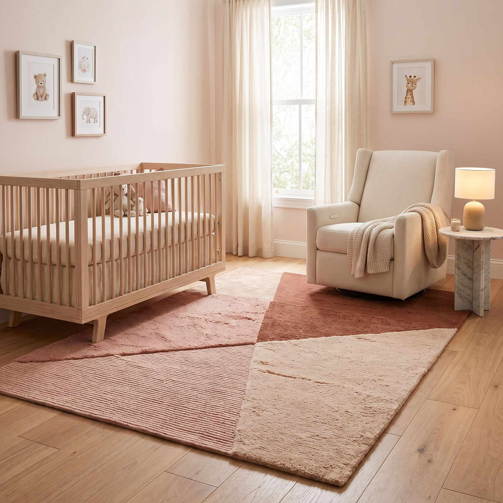 Gedynu Modern Minimalist  Handmade Washable Area Rug