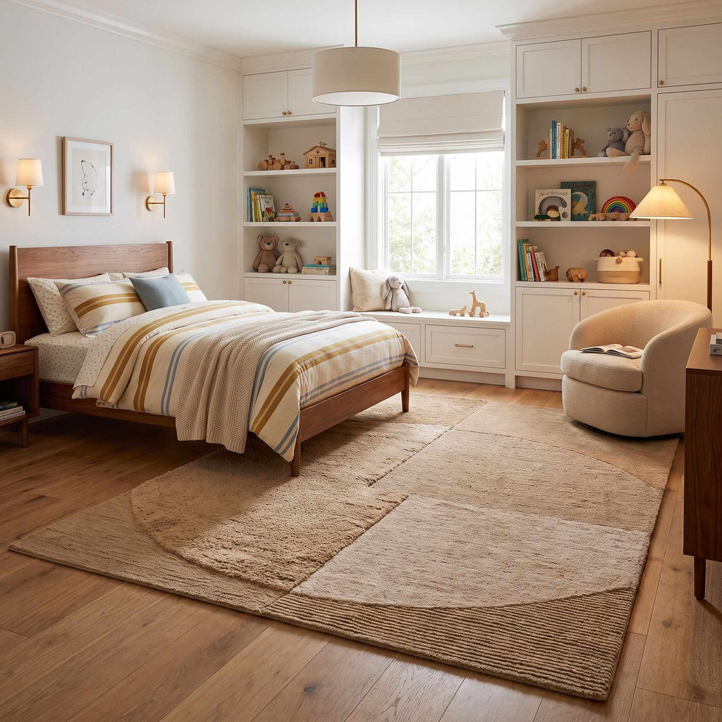 Pydyco Modern Minimalist  Handmade Washable Area Rug