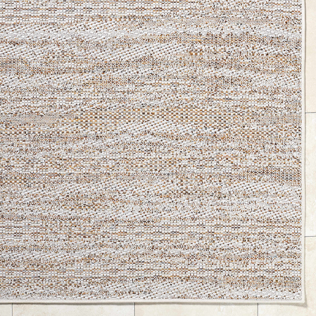 Alezae Beige Outdoor Area Rug