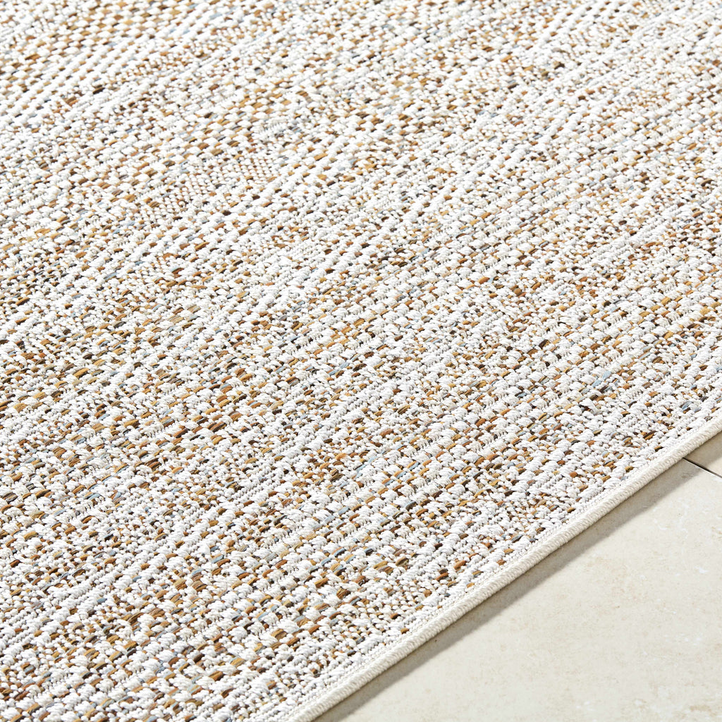 Alezae Beige Outdoor Area Rug