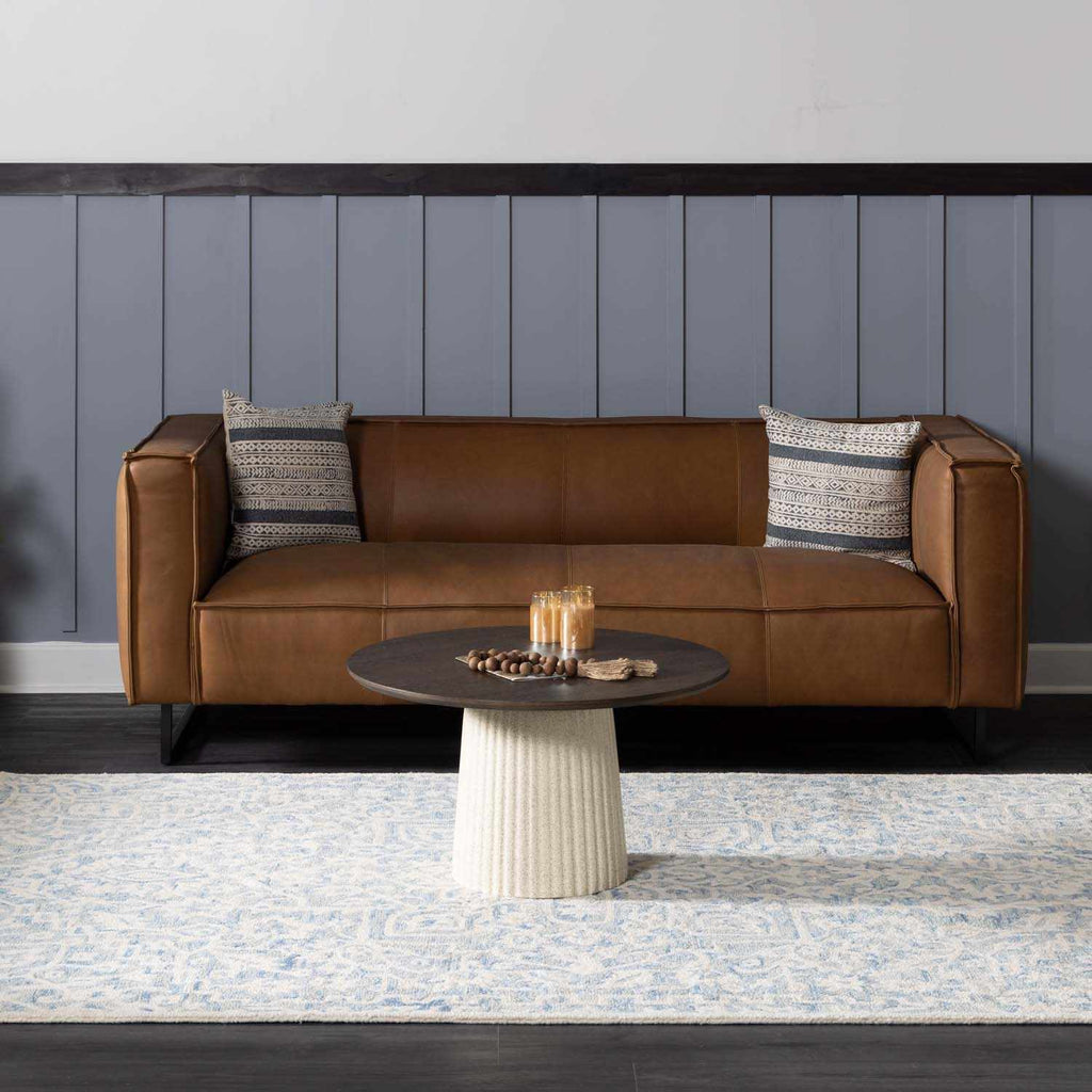 Gagebrook Blue Wool Area Rug