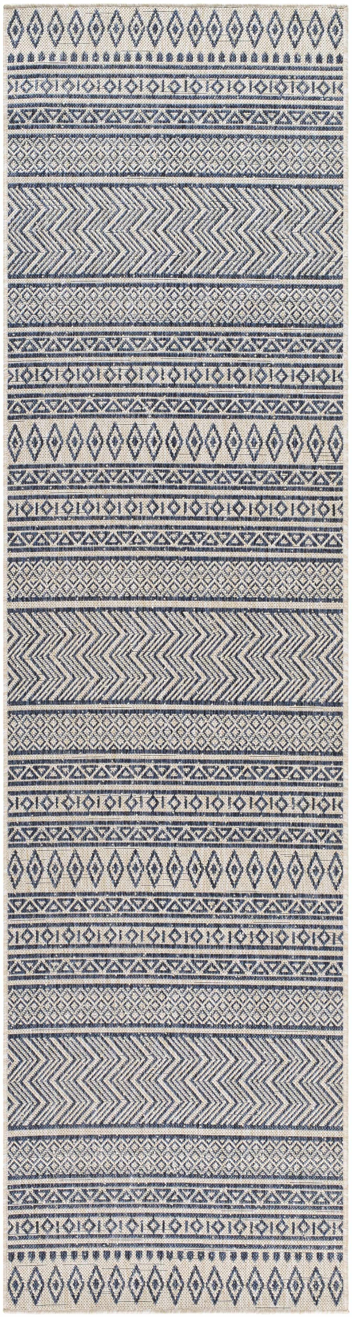 Madras Ink All Over Performance Outdoor Rug
