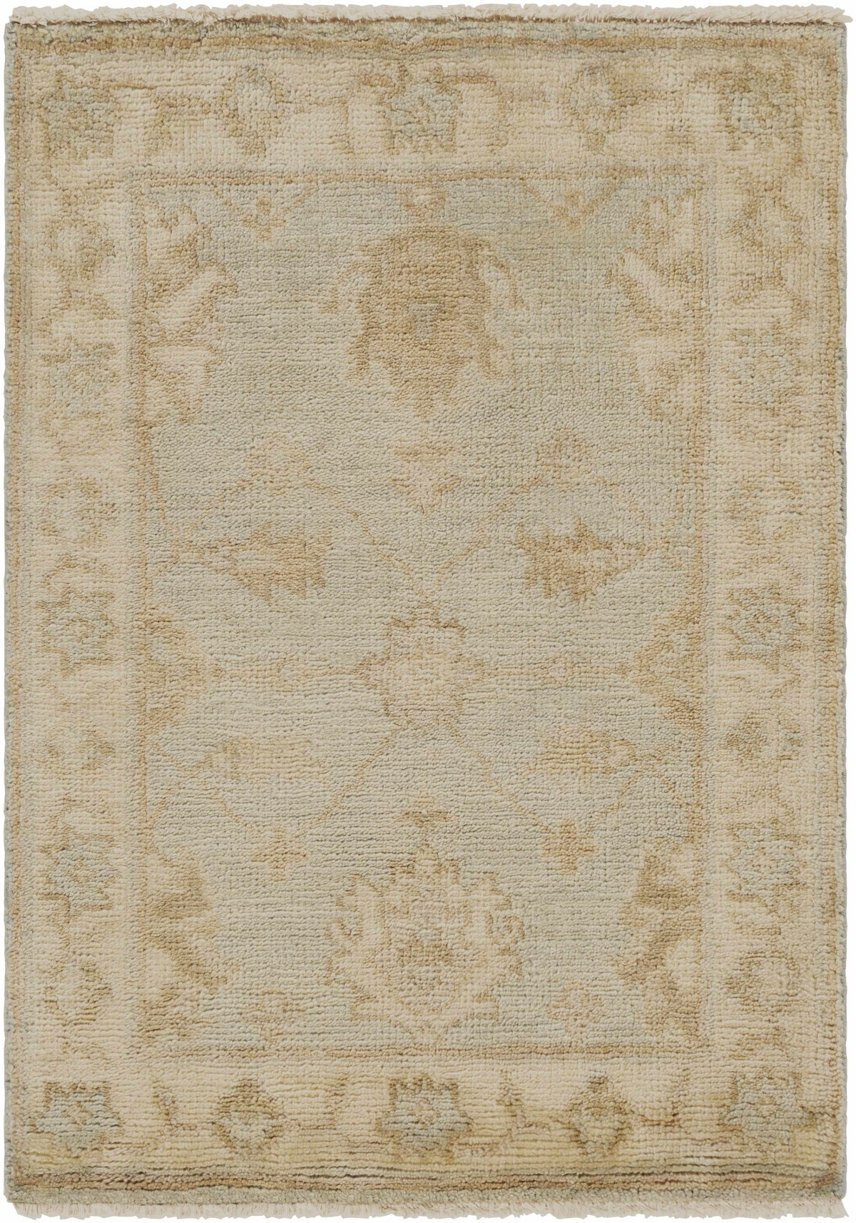 Goodyear 5x8 Mustard Premium Wool Rug - Clearance