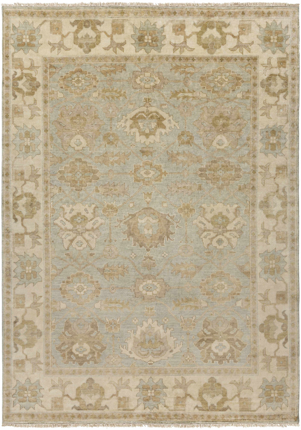 Goodyear 5x8 Mustard Premium Wool Rug - Clearance