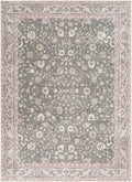 Alyson Vintage Flat Pile Washable Rug