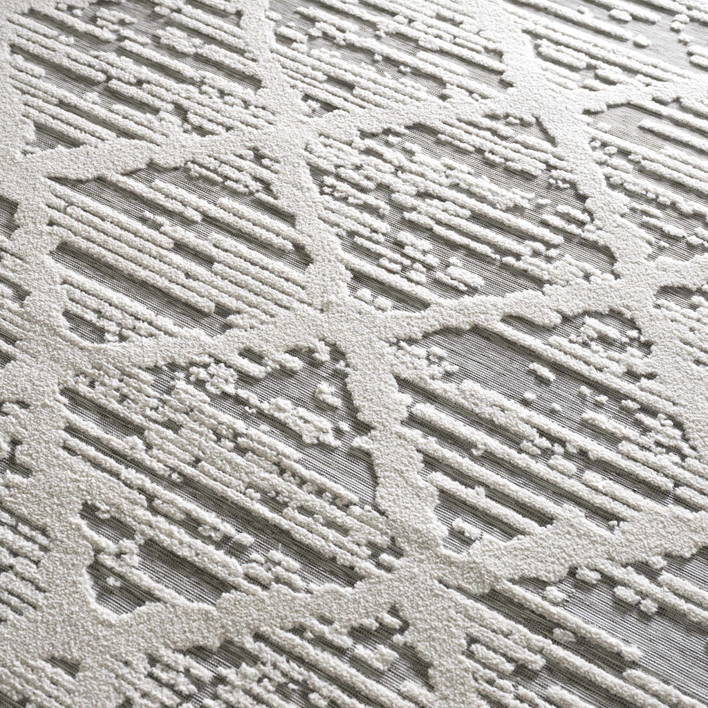 Gambang 3D Trellis Outdoor Area Rug - Clearance
