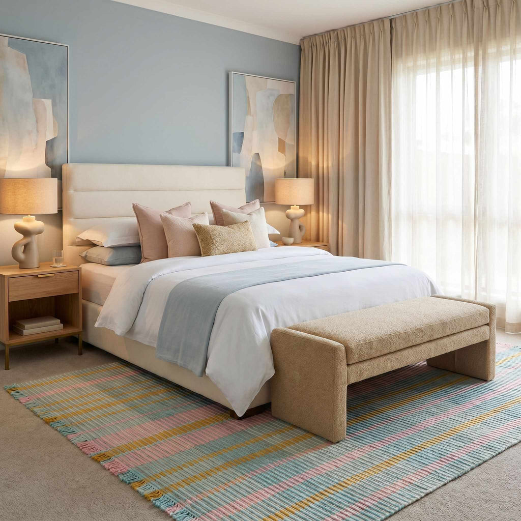 Jamari Colorful Traditional Area Rug
