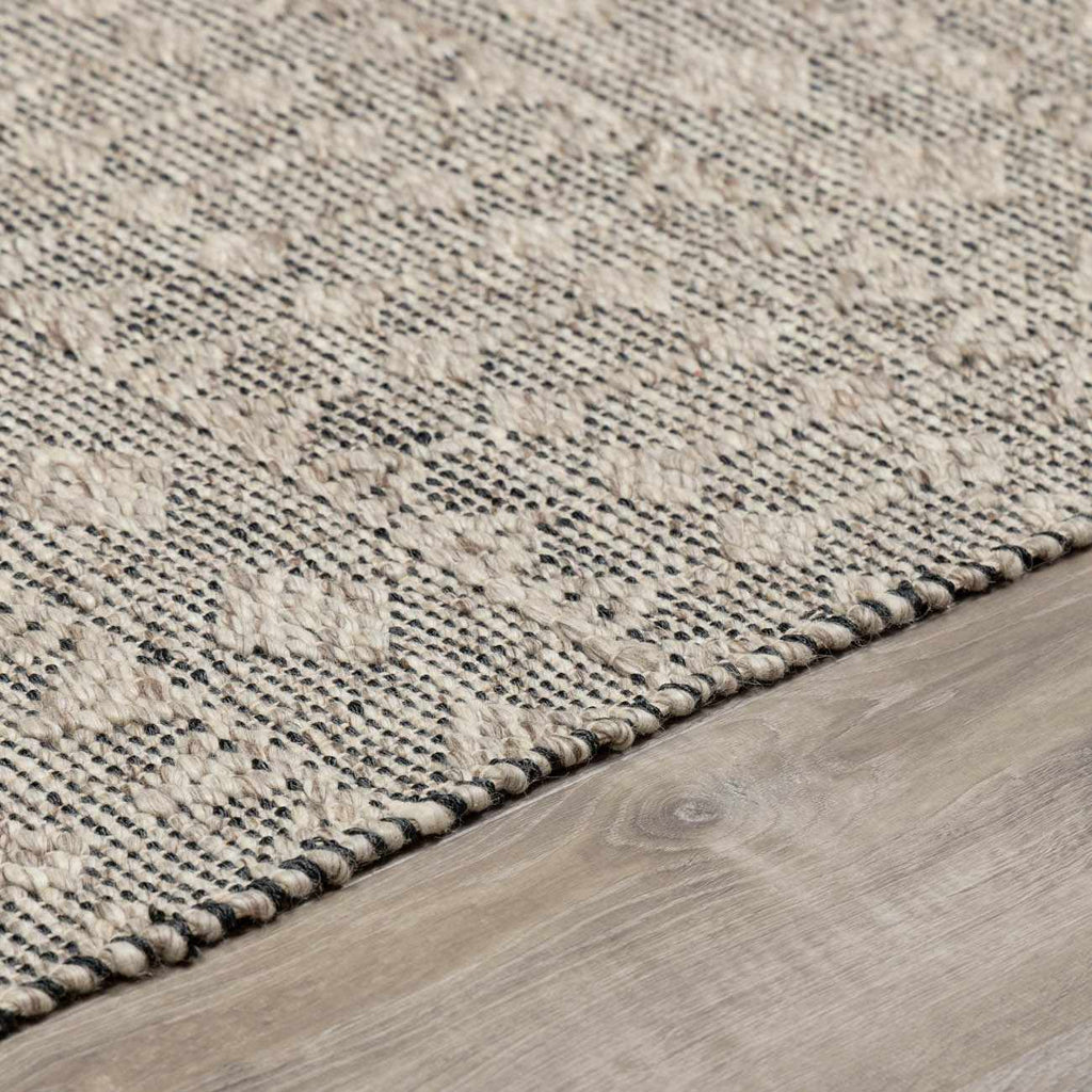 Hanston Handmade Faux Silk Rug - Clearance