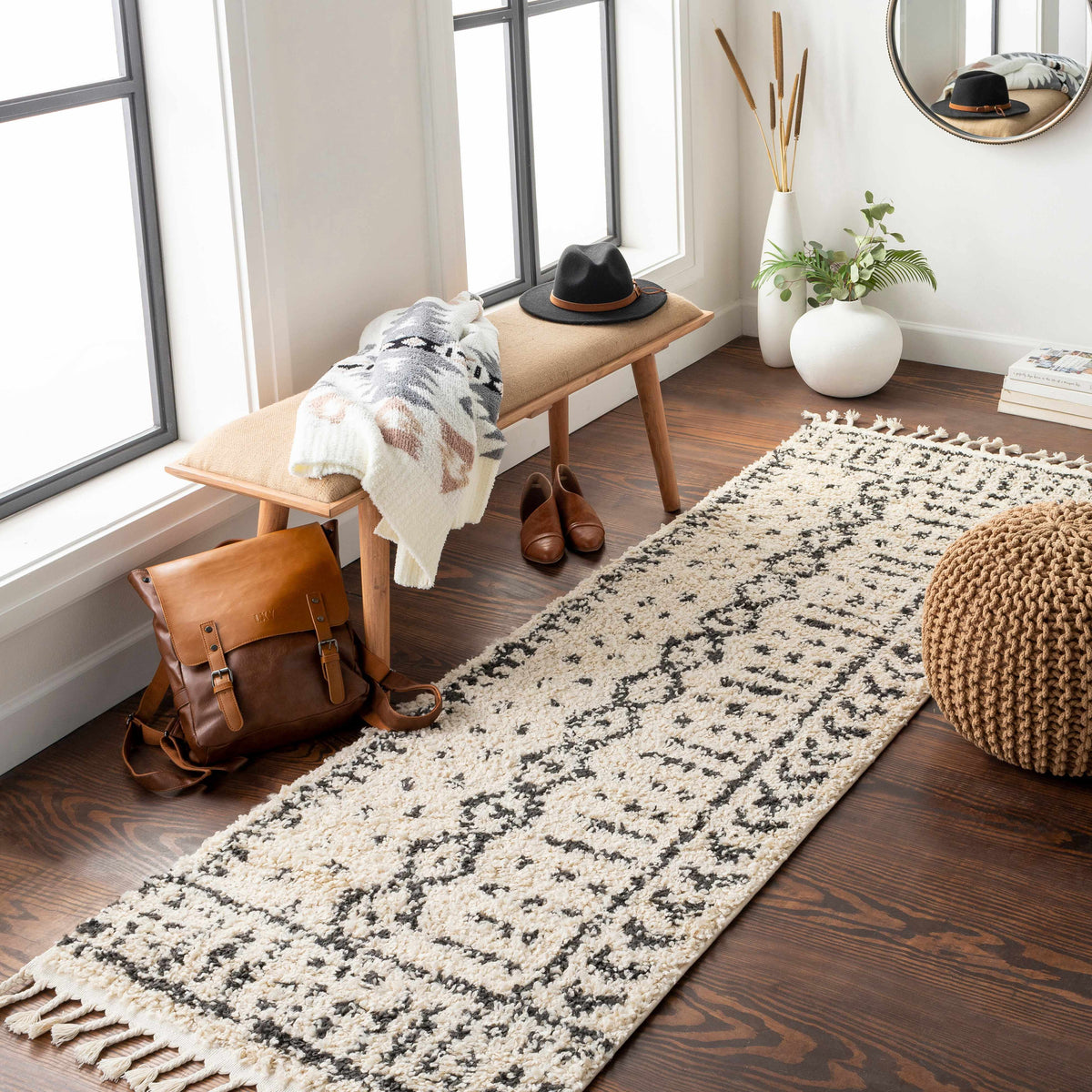 Hauppauge Berber Shag Carpet - Clearance