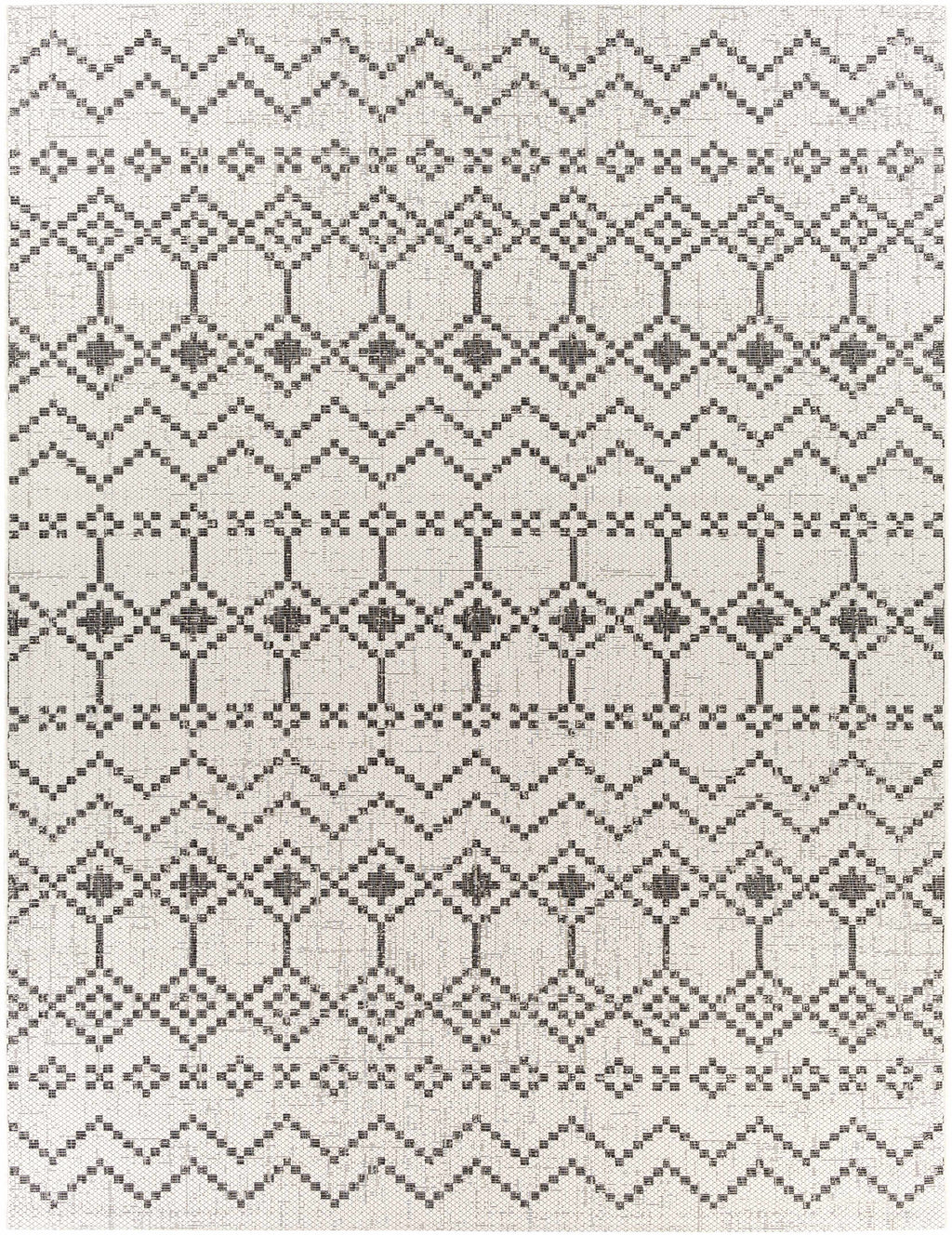 Haynesville Moroccan Design Pixel Outdoor Rug - Clearance