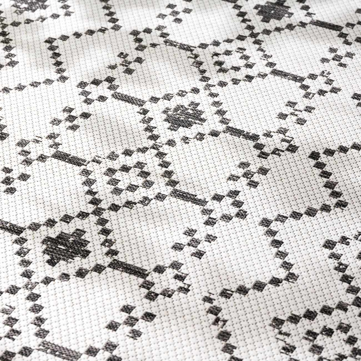 Haynesville Moroccan Design Pixel Outdoor Rug - Clearance