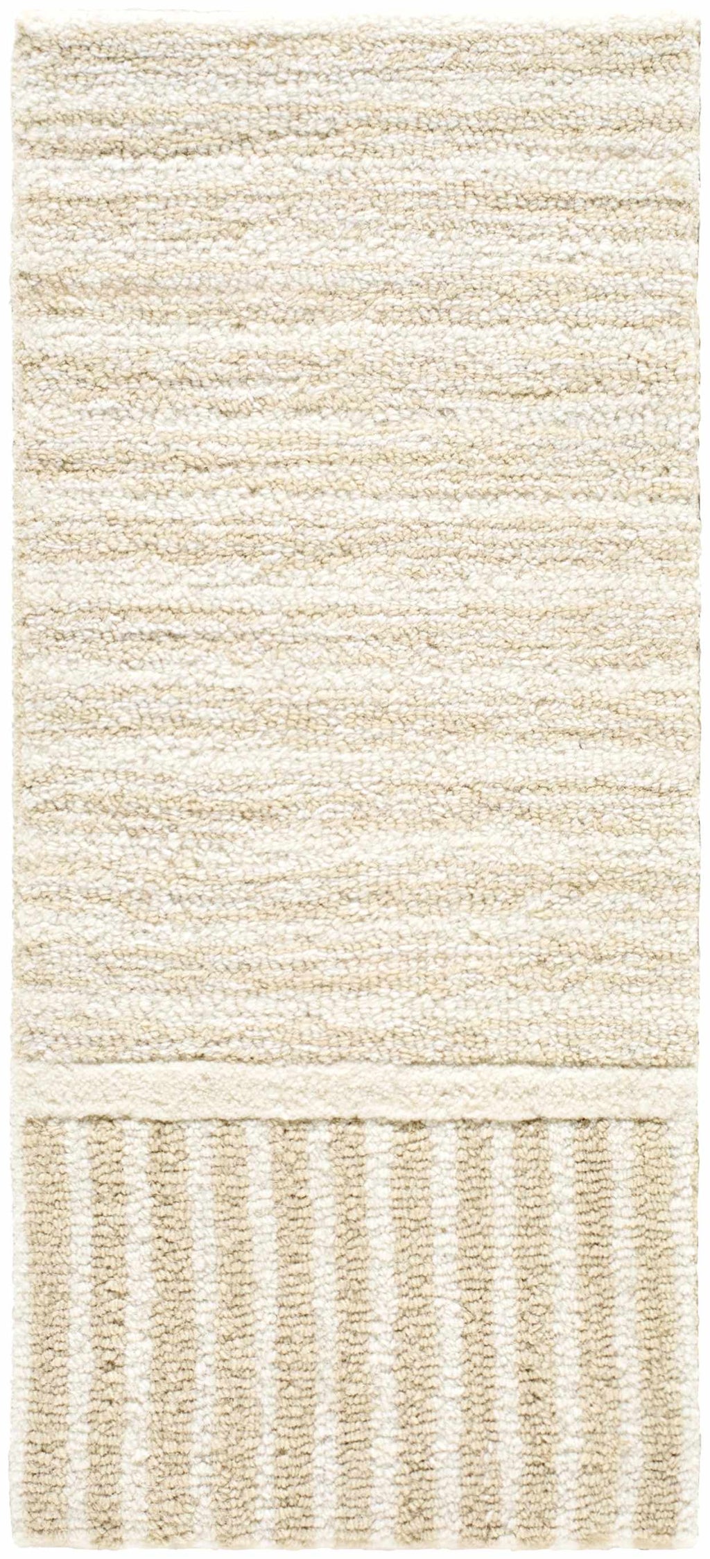 Hiroto Taupe Area Rug