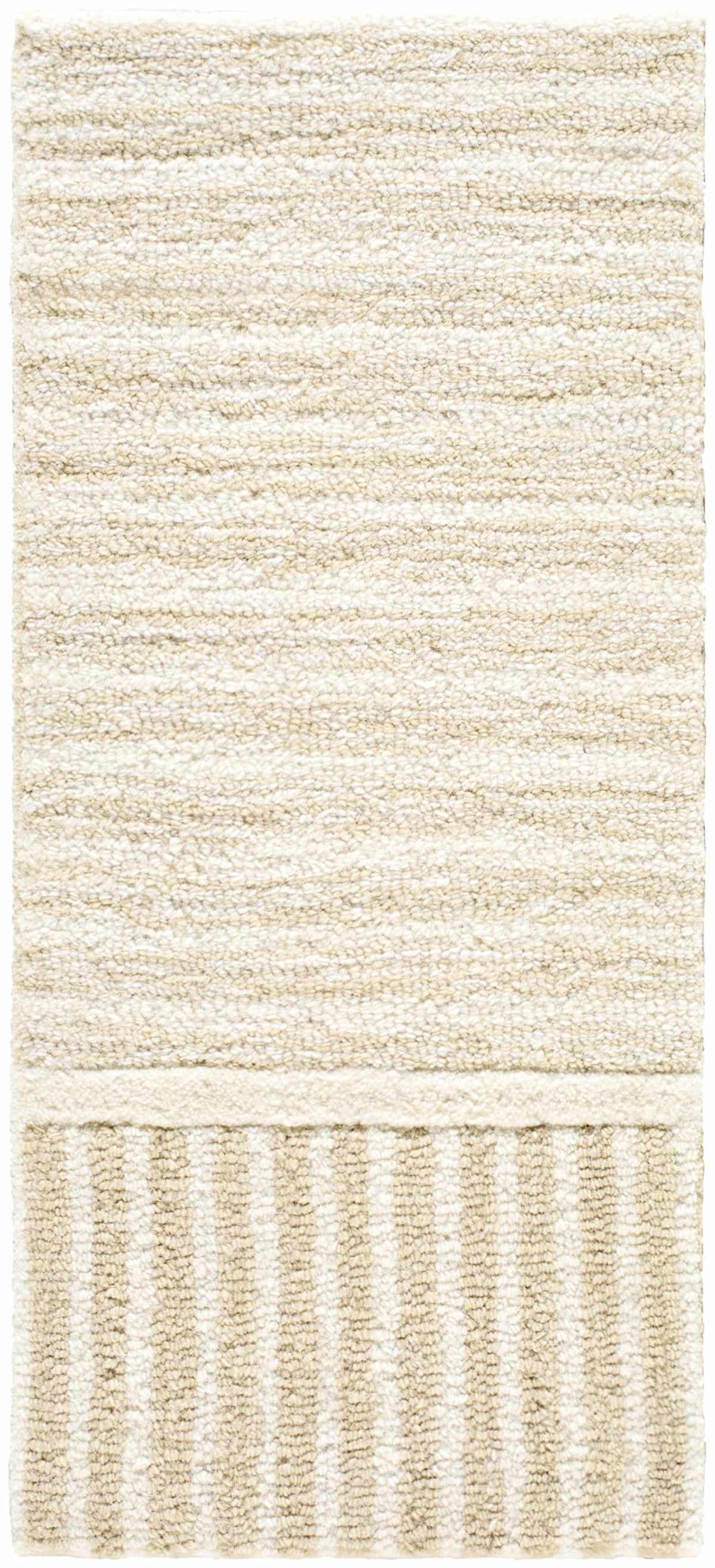 Hiroto Taupe Area Rug