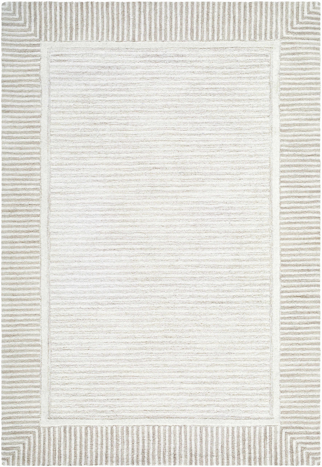 Hiroto Taupe Area Rug