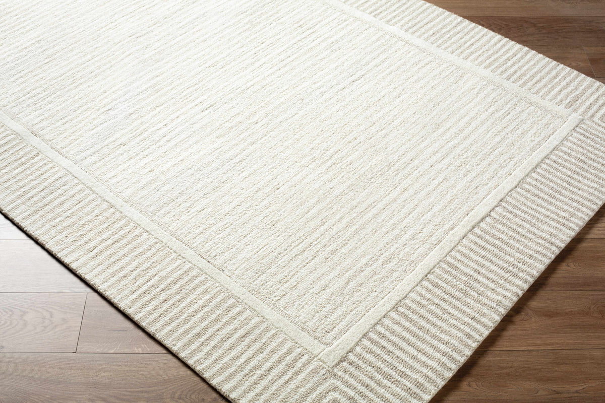 Hiroto Taupe Area Rug