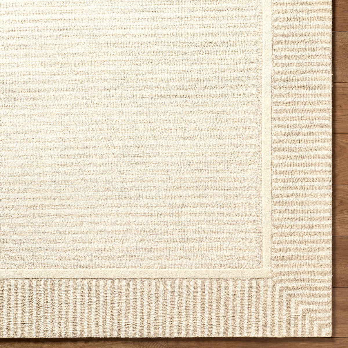 Hiroto Taupe Area Rug