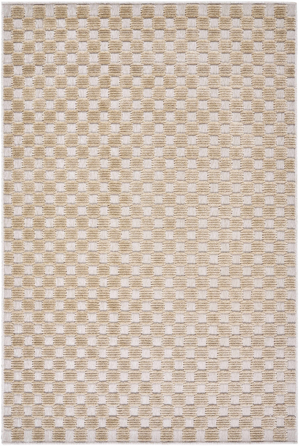 Anthea Beige Washable Area Rug