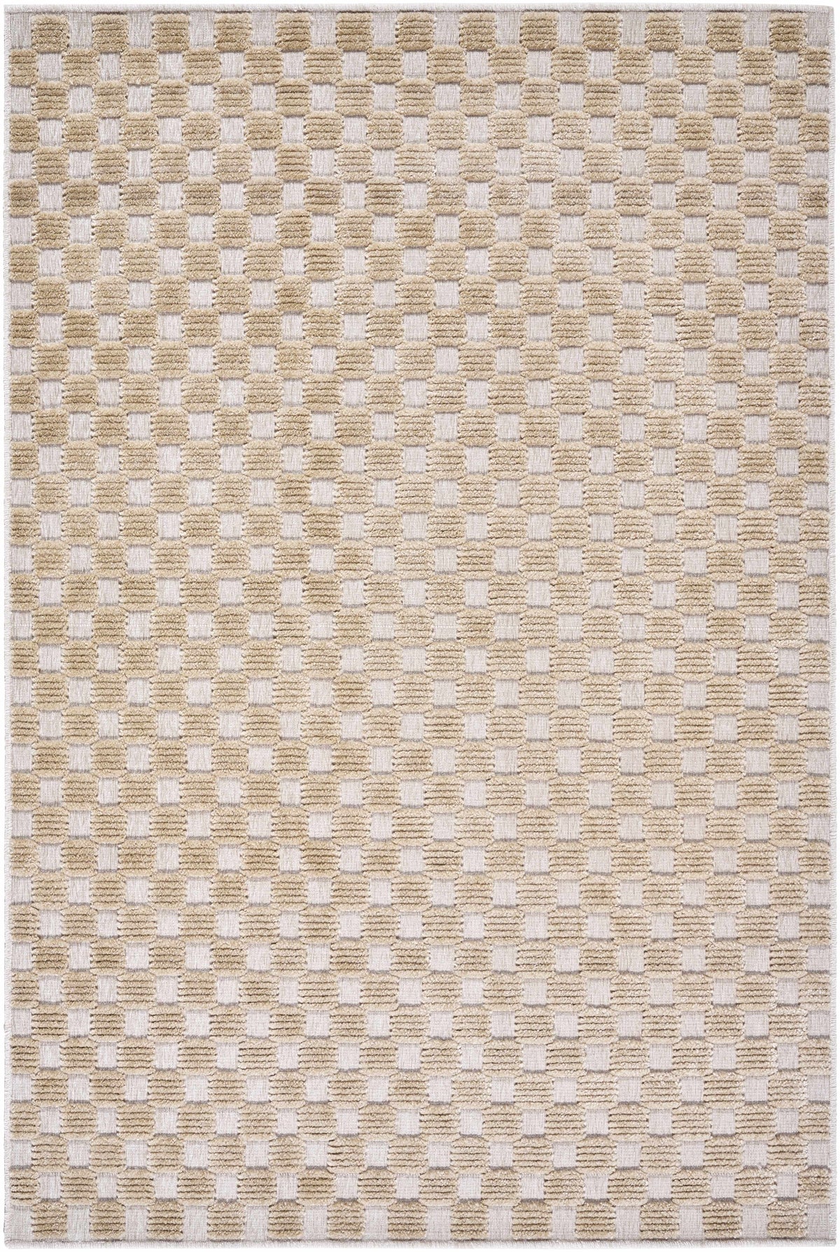 Anthea Beige Washable Area Rug