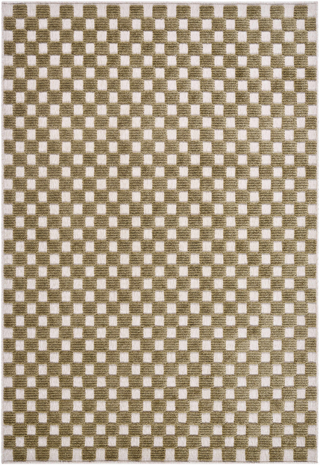 Anthea Olive Washable Area Rug