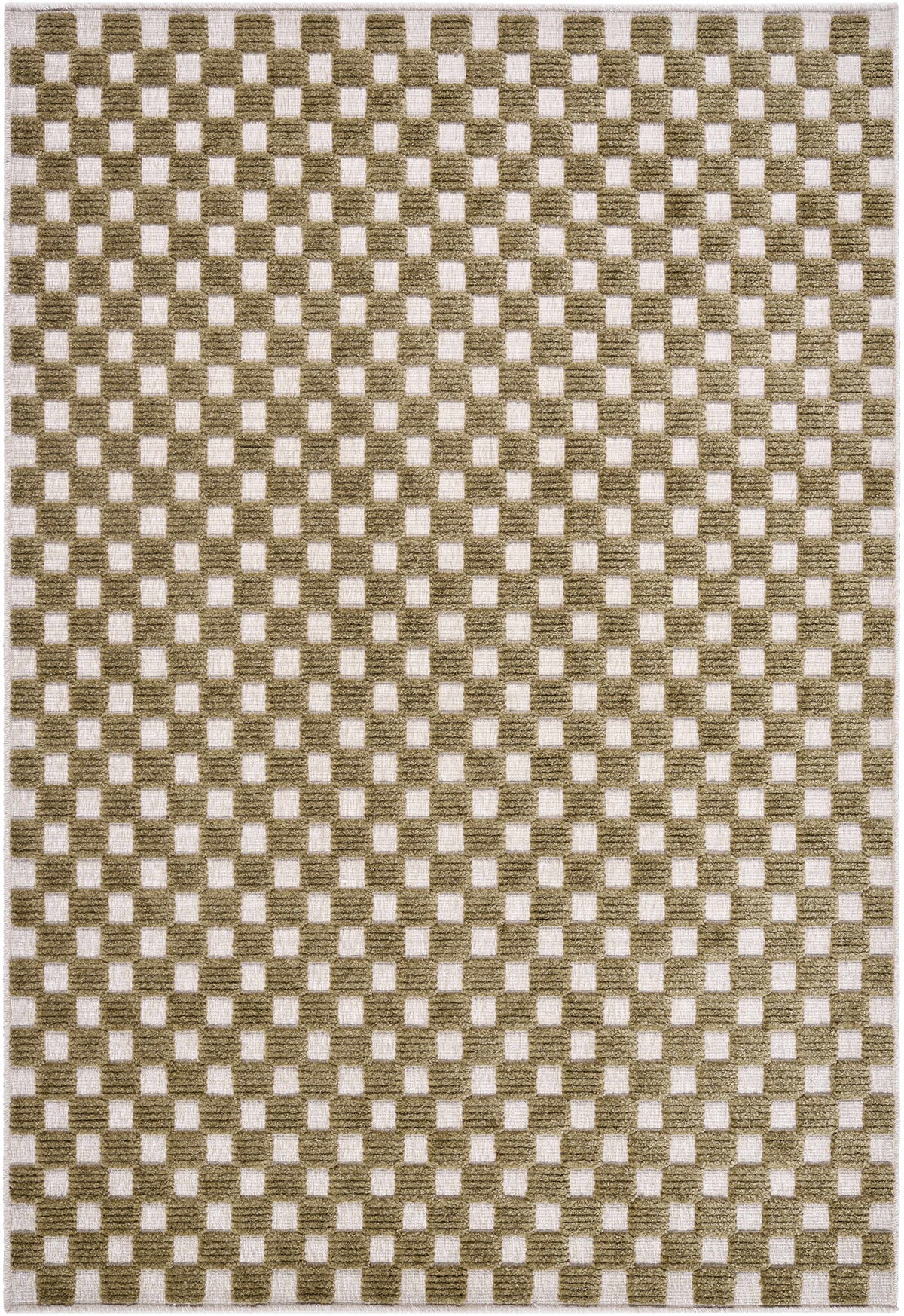 Anthea Olive Washable Area Rug