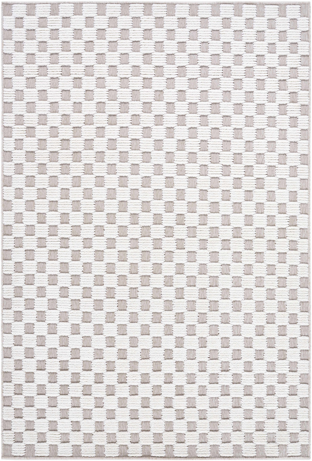 Anthea Light Gray Washable Area Rug