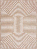 Allard Beige Washable Area Rug