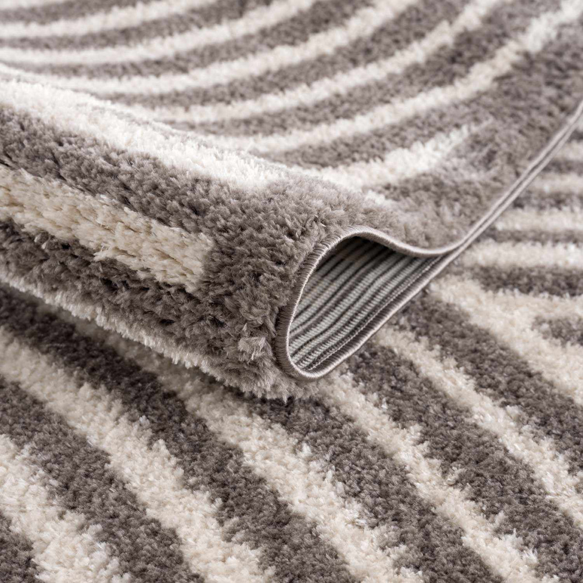 Allard Charcoal Washable Area Rug