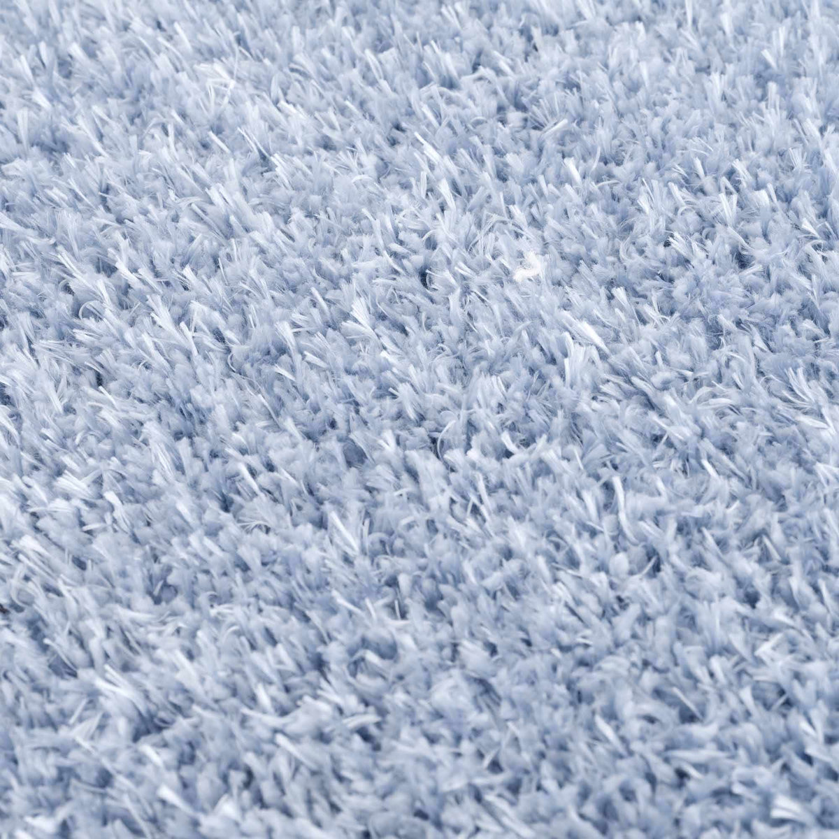 Faina Solid Aqua Shag Washable Area Rug