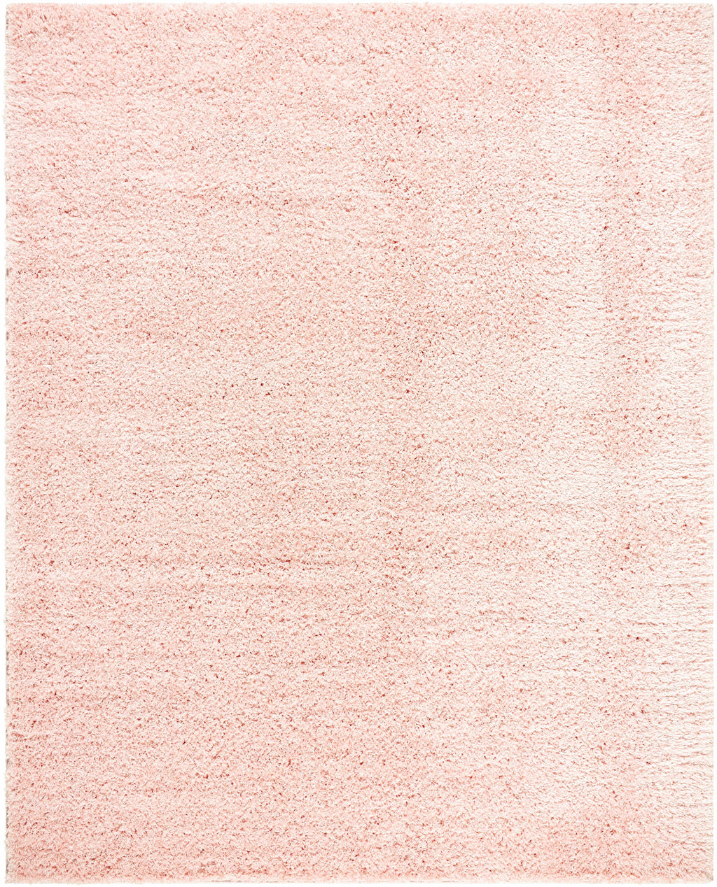 Faina Solid Pink Shag Washable Area Rug - Clearance