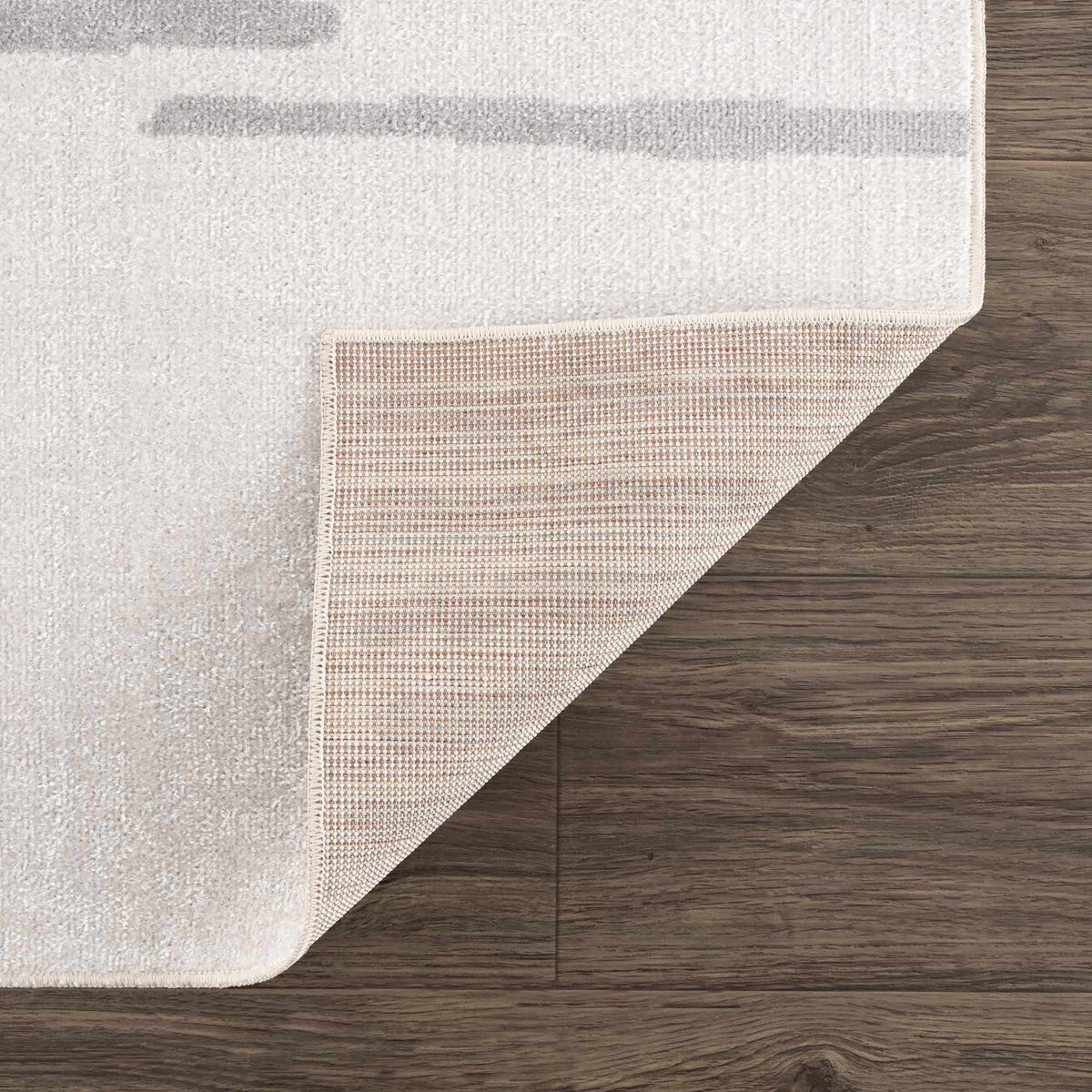 Eitan Modern Washable Off-White Rug - Clearance