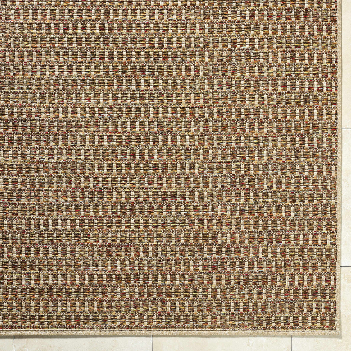 Ataret Burnt Sienna Outdoor Area Rug