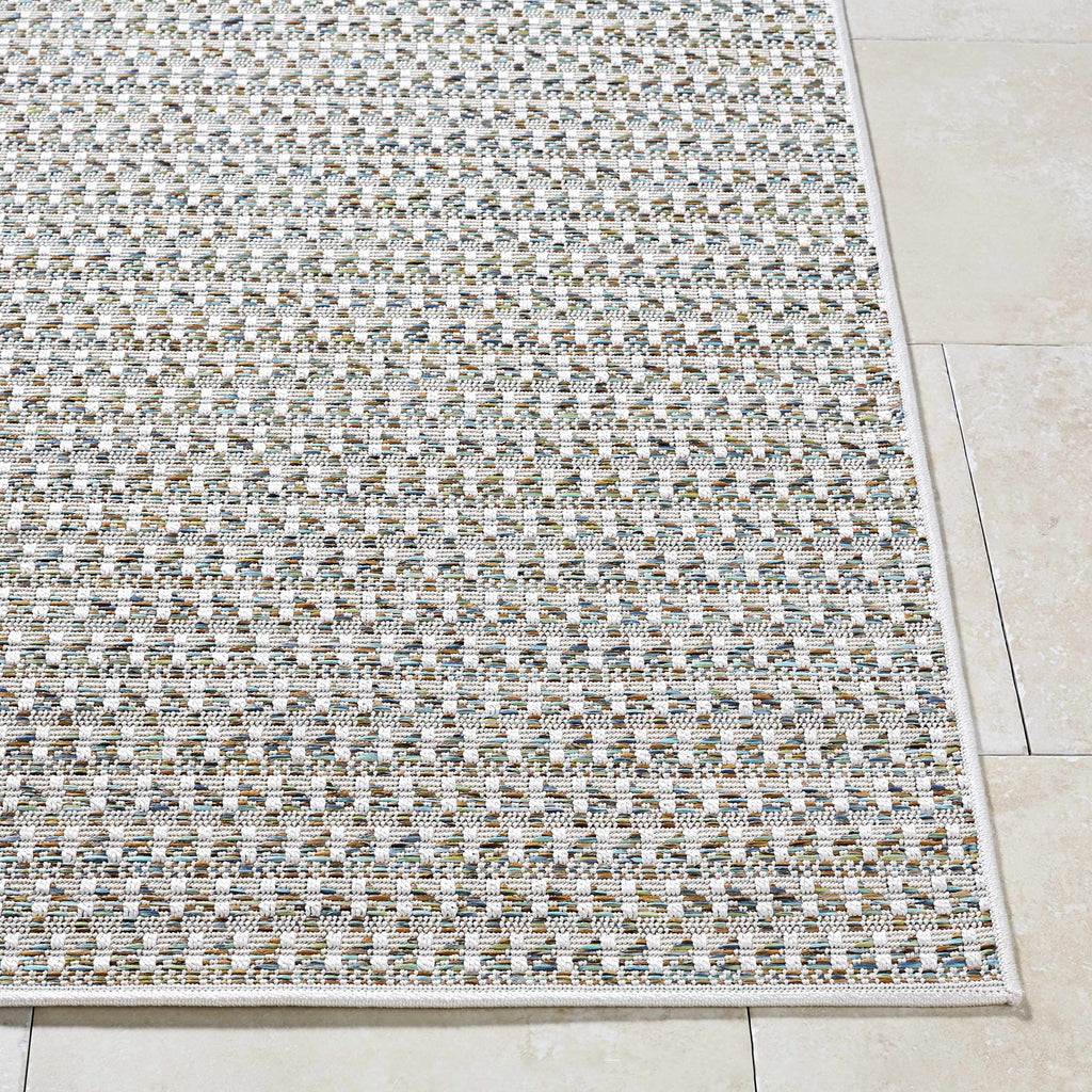 Ataret Ivory Outdoor Area Rug