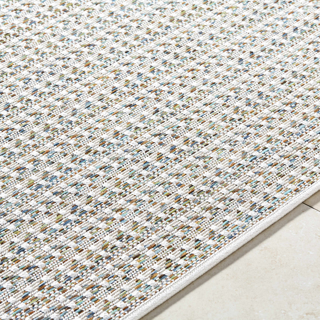 Ataret Ivory Outdoor Area Rug