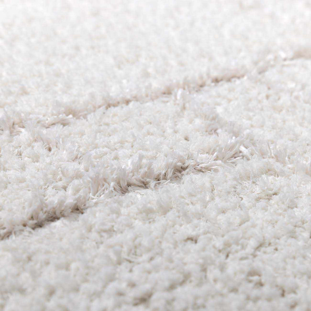 Andia Plush Grid Rug - Clearance