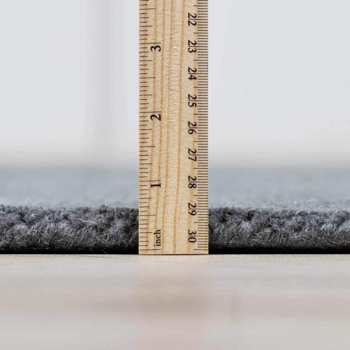 Brockton Solid Night Blue Wool Rug