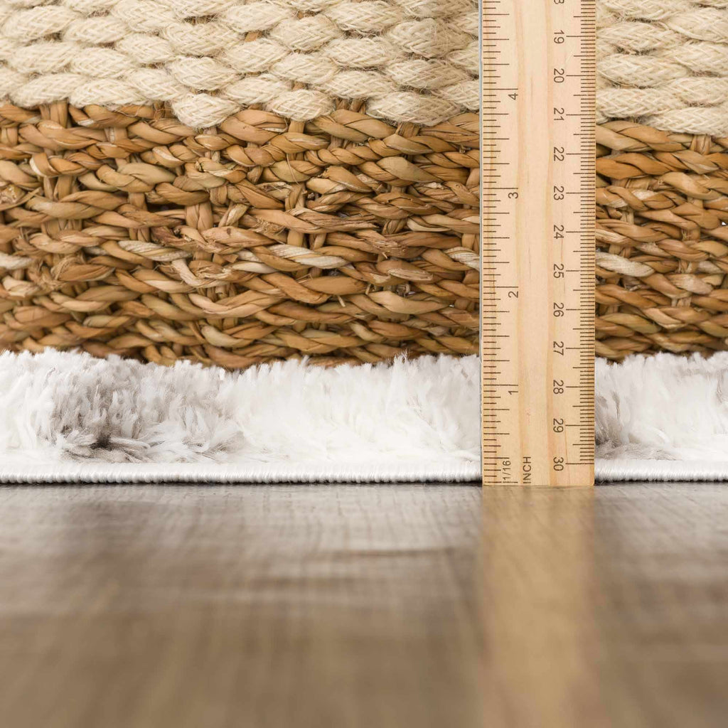 Natsu Natural Gray Area Rug - Clearance