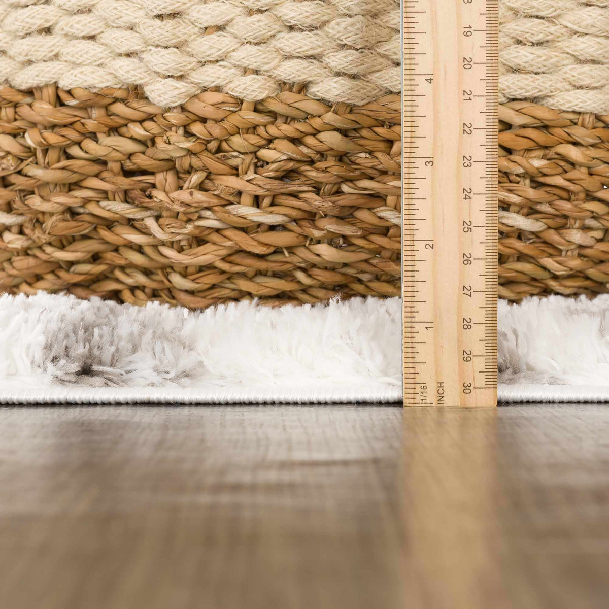 Natsu Natural Gray Area Rug - Clearance